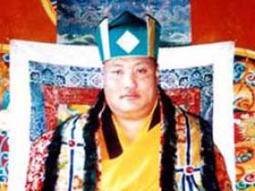 噶玛噶举绿宝冠杰仲法王礼赞恭贺南无第三世多杰羌佛