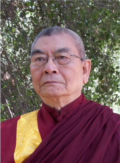 现量大圆满成就者禄东赞法王恭赞南无第三世多杰羌佛