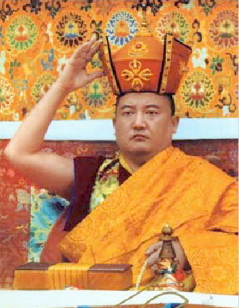 第十二世嘉察仁波且祝贺礼赞南无第三世多杰羌佛